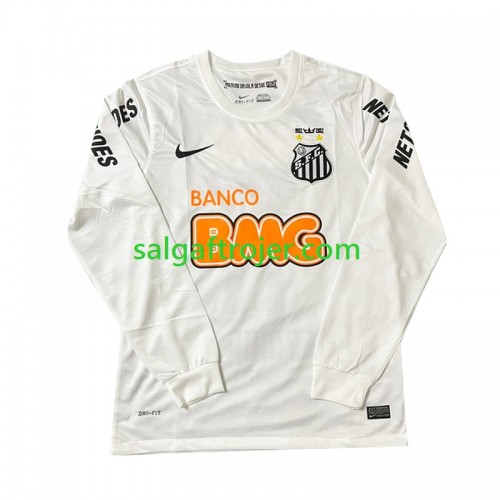 Santos FC Fodboldtrøjer Retro Hjemmebanesæt 2011-2012 Langærmet Santos FC Fodboldtrøjer Retro Hjemmebanesæt 2011-2012 Langærmet